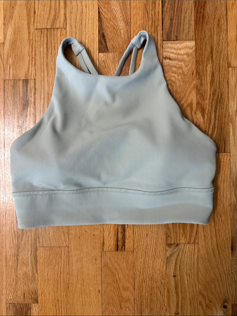 lululemon athletica High Neck Bralette in Light Sage